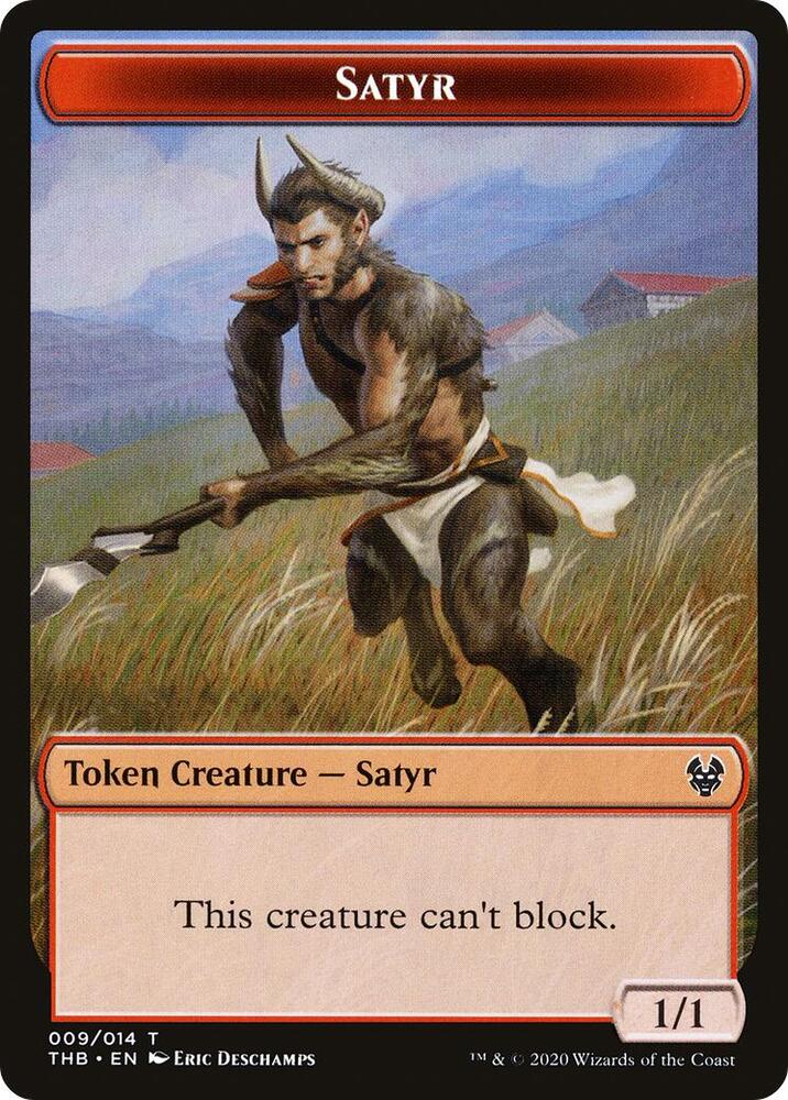 Satyr // Wall 9 // 14 (Theros Beyond Death)  - Foil | Good Games Adelaide SA
