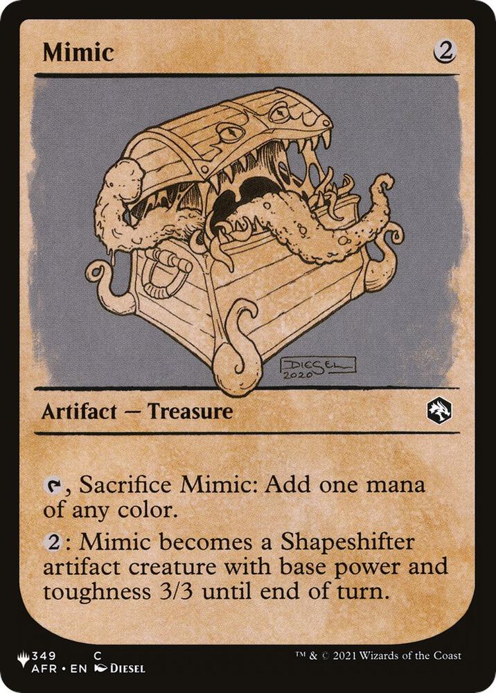 Mimic Showcase 349/281 (The List Reprints)  | Good Games Adelaide SA