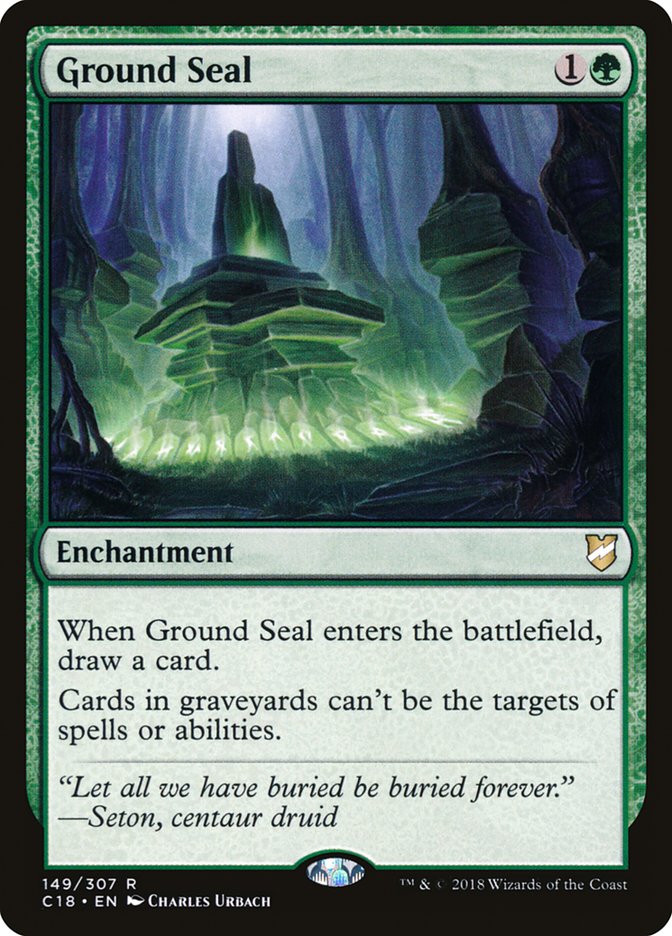 Ground Seal 149 (Commander 2018)  | Good Games Adelaide SA
