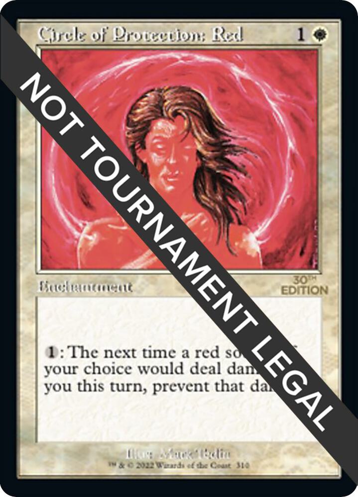Circle of Protection Red Retro Frame 310 (30th Anniversary Edition)  | Good Games Adelaide SA