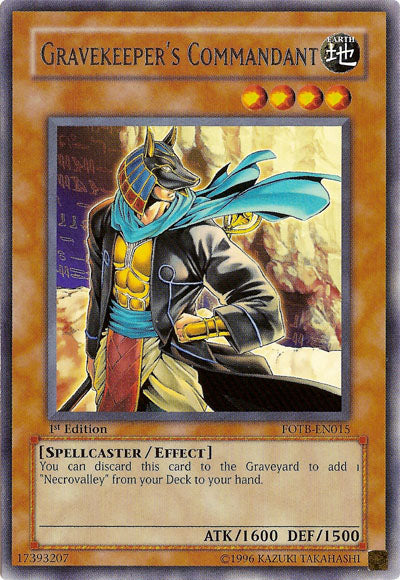Gravekeeper's Commandant [FOTB-EN015] Rare | Good Games Adelaide SA
