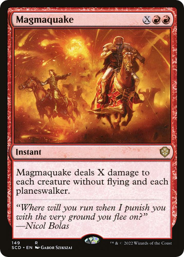 Magmaquake 149 (Starter Commander Decks)  | Good Games Adelaide SA