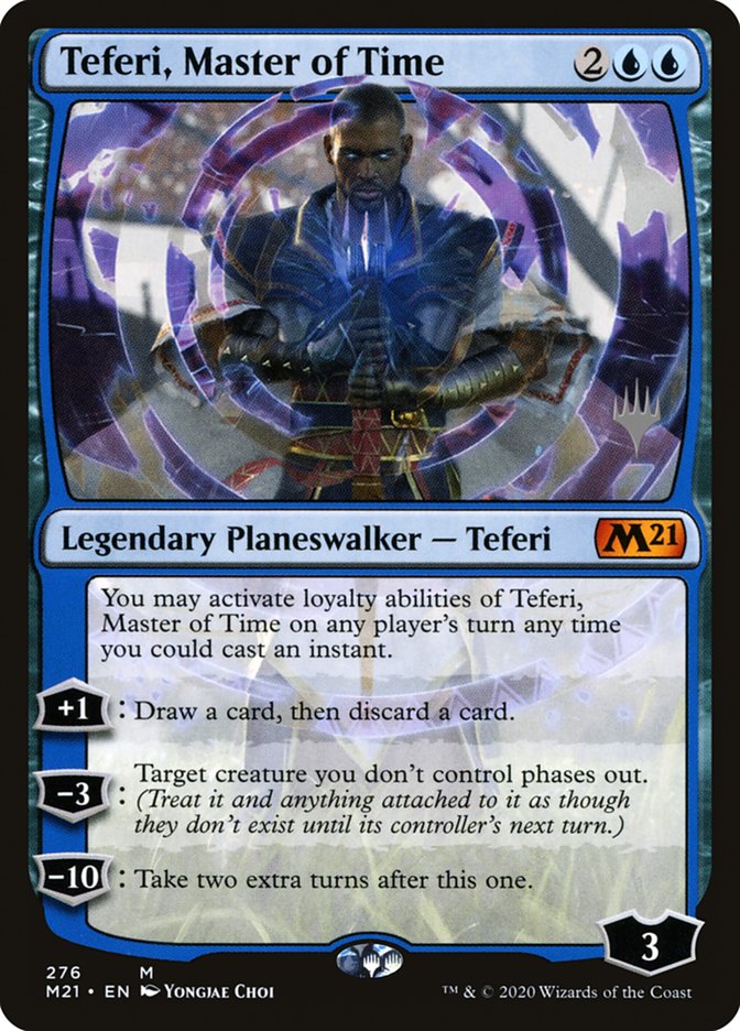 Teferi, Master of Time (Promo Pack) [Core Set 2021 Promos] | Good Games Adelaide SA