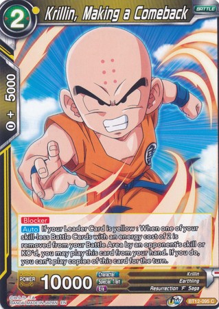 Krillin, Making a Comeback [BT12-095] | Good Games Adelaide SA