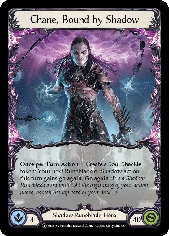 Chane, Bound by Shadow // Chane [U-MON153 // U-MON154] Unlimited Normal | Good Games Adelaide SA