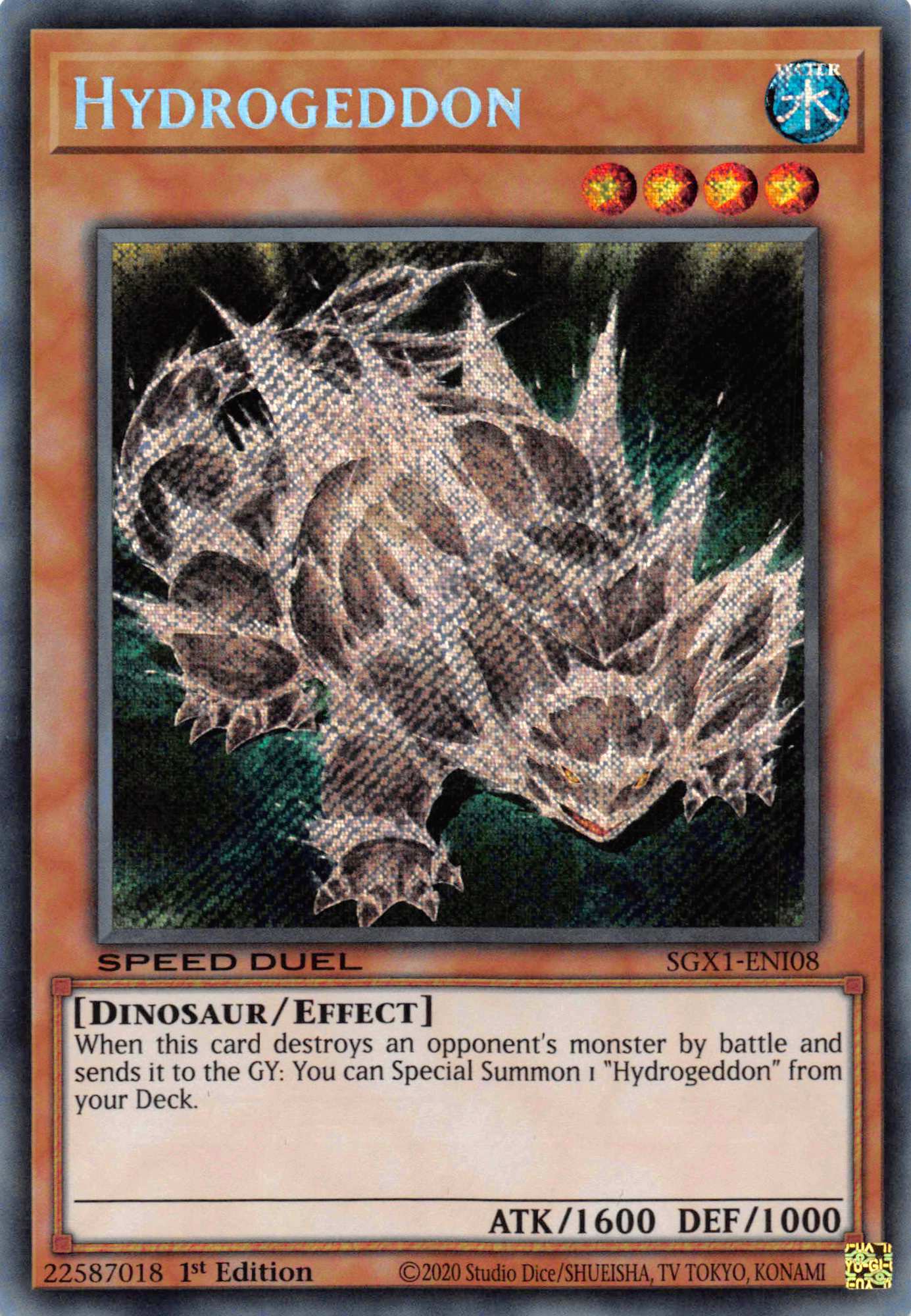 Hydrogeddon [SGX1-ENI08] Secret Rare | Good Games Adelaide SA