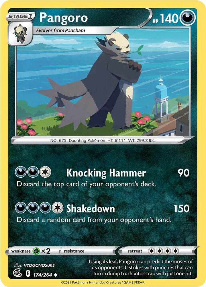 Pangoro 174/264 (SWSH08: Fusion Strike)  | Good Games Adelaide SA
