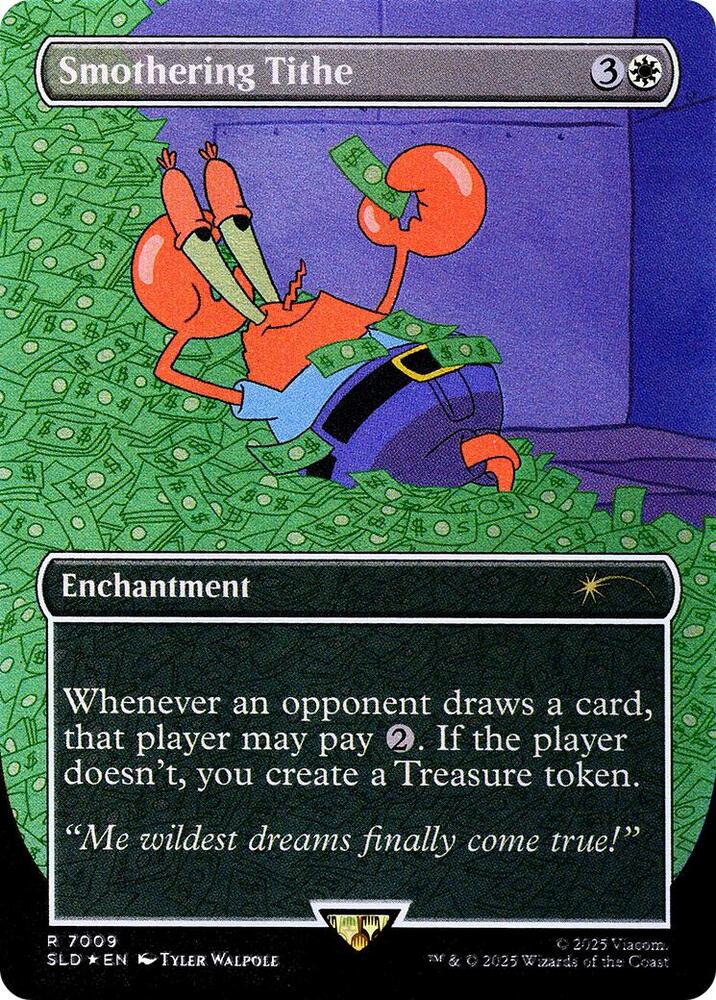 Smothering Tithe 7009 Rainbow Foil 7009 (Secret Lair Drop Series)  - Foil | Good Games Adelaide SA