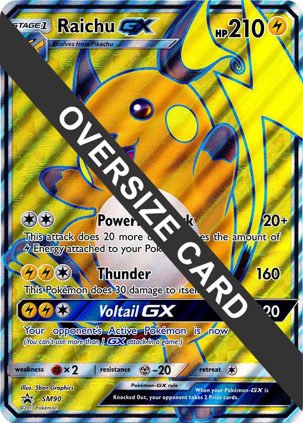 Raichu GX SM90 SM90 (Jumbo Cards)  - Holofoil | Good Games Adelaide SA