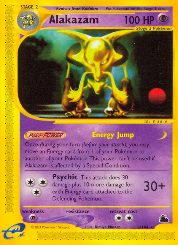 Alakazam (2/144) [Skyridge] | Good Games Adelaide SA