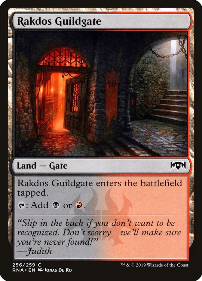 Rakdos Guildgate 256 256 (Ravnica Allegiance)  - Foil | Good Games Adelaide SA