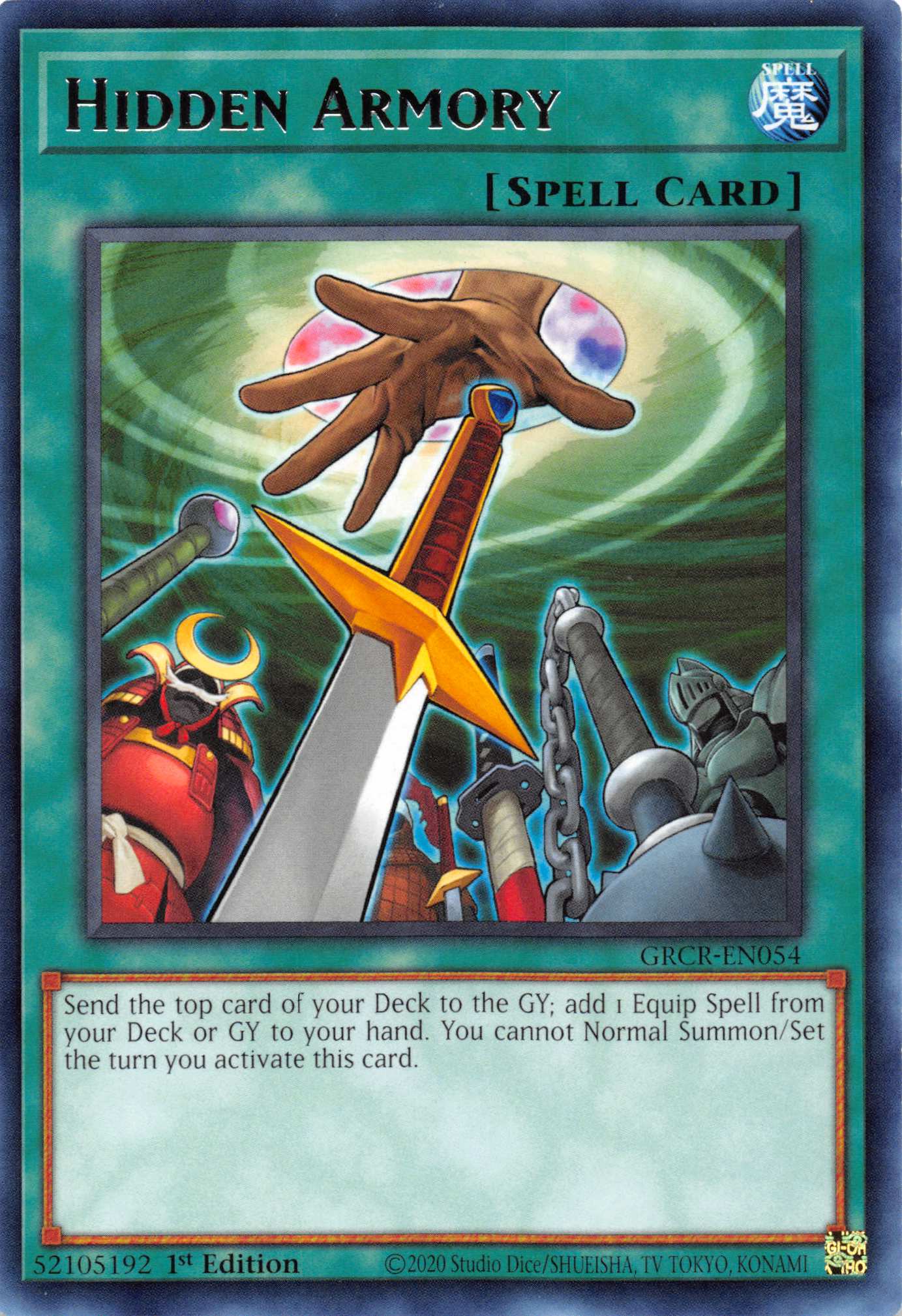 Hidden Armory [GRCR-EN054] Rare | Good Games Adelaide SA