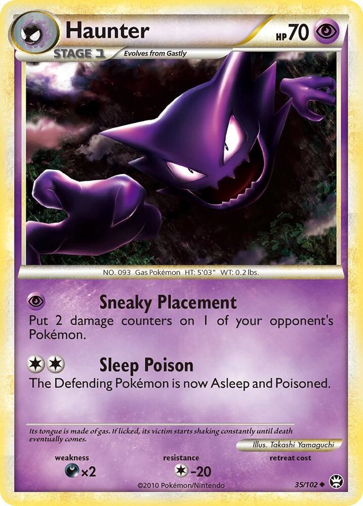 Haunter 35/102 (Triumphant)  - Reverse Holofoil | Good Games Adelaide SA