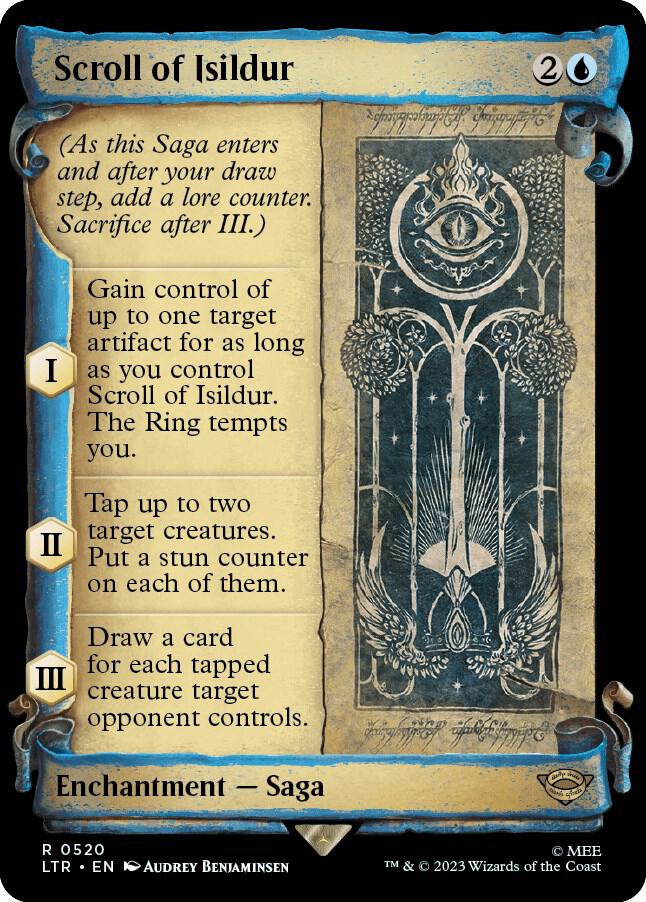 Scroll of Isildur 520 (Universes Beyond: The Lord of the Rings: Tales of Middle-earth)  - Showcase Scroll | Good Games Adelaide SA