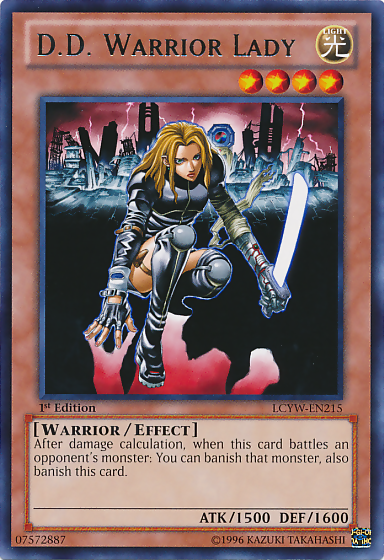 D.D. Warrior Lady [LCYW-EN215] Rare | Good Games Adelaide SA