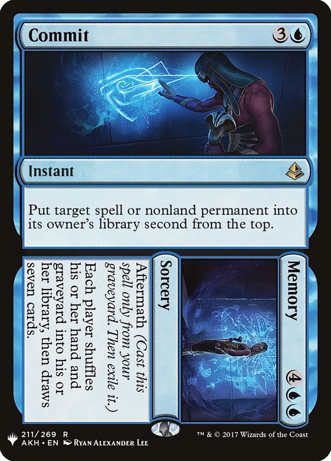 Commit // Memory [Mystery Booster] | Good Games Adelaide SA