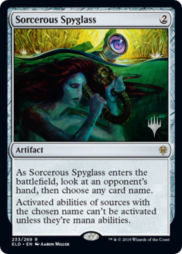 Sorcerous Spyglass 233 (Promo Pack: Throne of Eldraine)  | Good Games Adelaide SA
