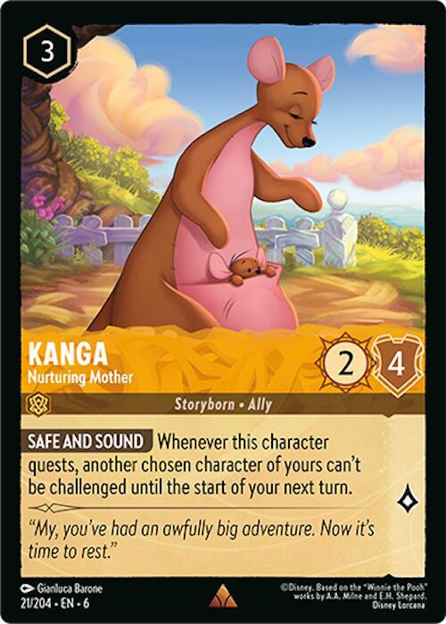 Kanga Nurturing Mother 21/204 (Azurite Sea)  - Cold Foil | Good Games Adelaide SA