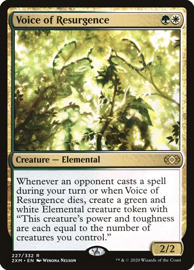 Voice of Resurgence 227 (Double Masters)  - Foil | Good Games Adelaide SA