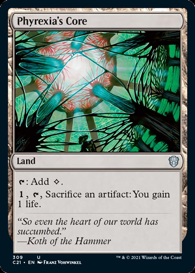 Phyrexia's Core [Commander 2021] | Good Games Adelaide SA