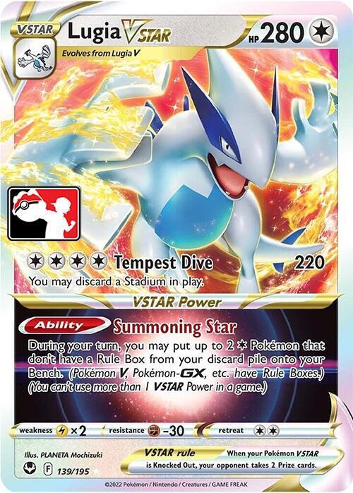 Lugia VSTAR Series 3/4 139/195 (Prize Pack Series Cards)  - Holofoil | Good Games Adelaide SA