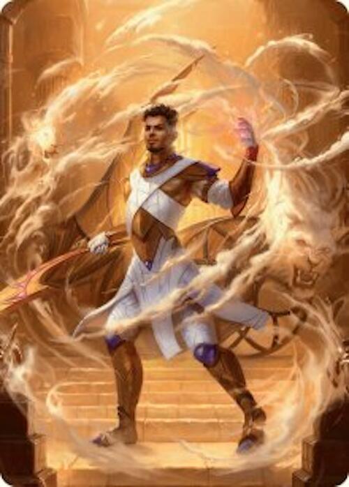 Basri Tomorrows Champion Art Card 9 (Art Series: Aetherdrift)  | Good Games Adelaide SA