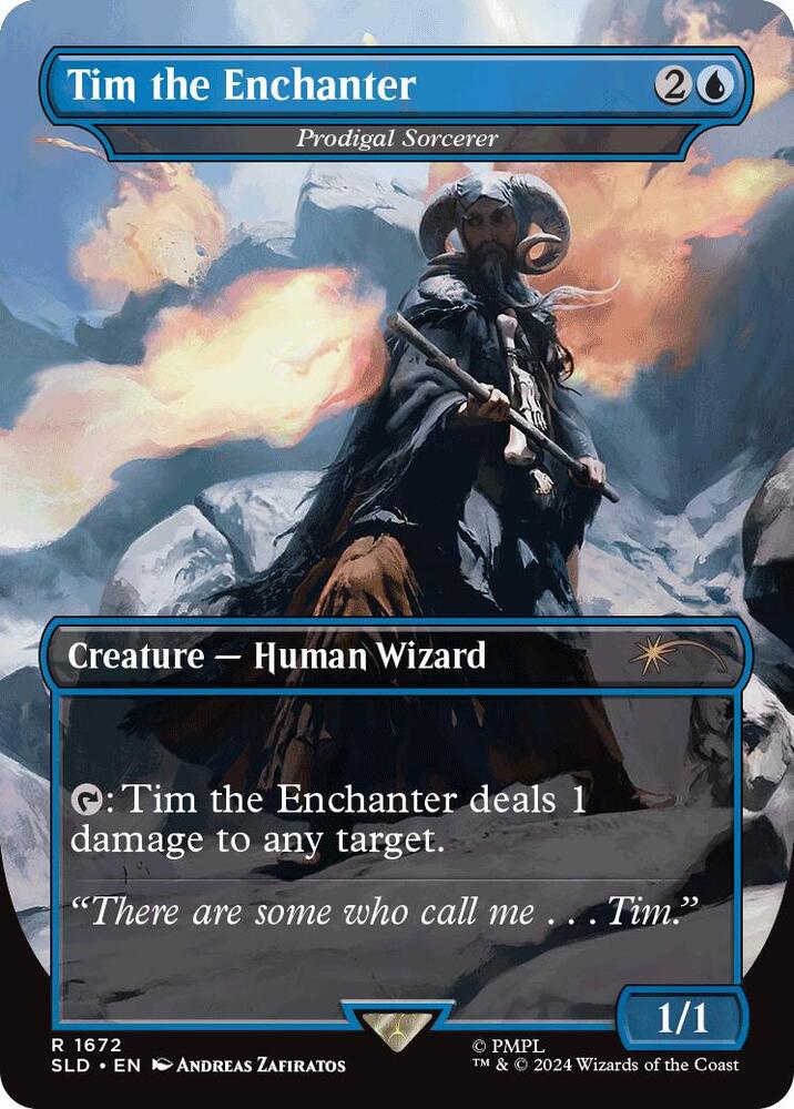 Tim the Enchanter Prodigal Sorcerer 1672 (Secret Lair Drop Series)  | Good Games Adelaide SA