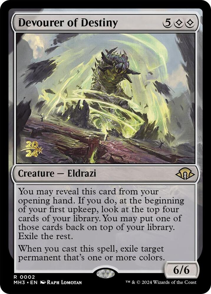 Devourer of Destiny 2 (Prerelease Cards)  - Foil | Good Games Adelaide SA