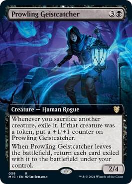 Prowling Geistcatcher Extended Art 59 (Commander: Innistrad: Midnight Hunt)  | Good Games Adelaide SA