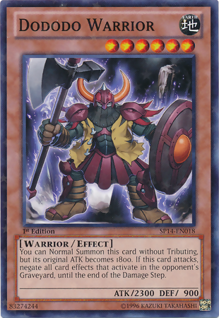 Dododo Warrior [SP14-EN018] Starfoil Rare | Good Games Adelaide SA