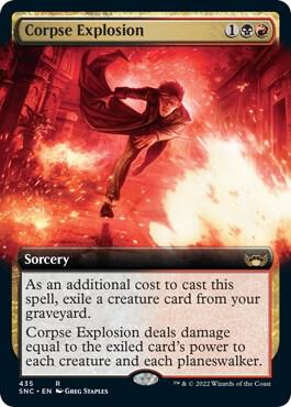 Corpse Explosion Extended Art 435 (Streets of New Capenna)  | Good Games Adelaide SA