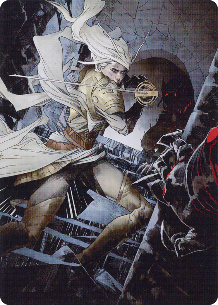 Thalia, Guardian of Thraben Art Card [March of the Machine Art Series] | Good Games Adelaide SA