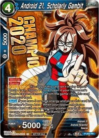 Android 21, Scholarly Gambit (P-202) [Promotion Cards] | Good Games Adelaide SA