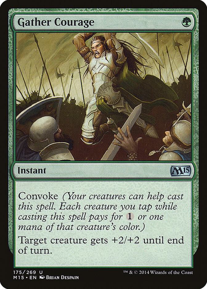 Gather Courage 175 (Magic 2015 (M15))  | Good Games Adelaide SA