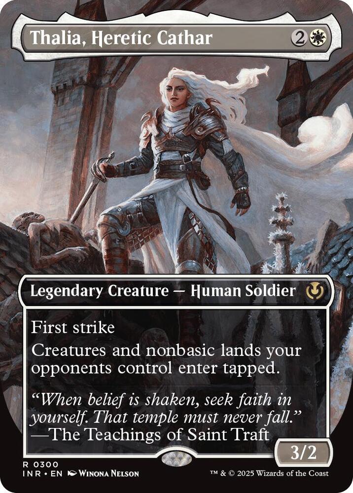Thalia, Heretic Cathar 300 (Innistrad Remastered)  - Foil | Good Games Adelaide SA