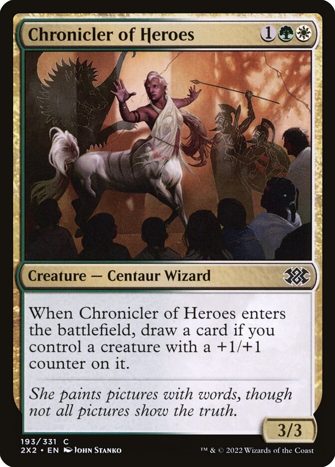 Chronicler of Heroes 193 (Double Masters 2022)  | Good Games Adelaide SA