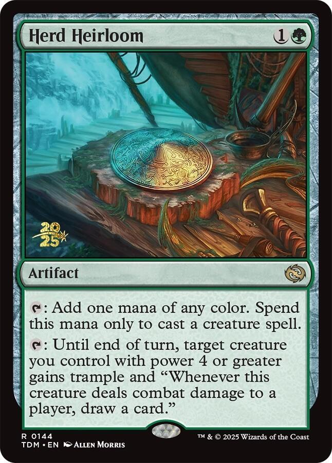 Herd Heirloom 144 (Prerelease Cards)  - Foil | Good Games Adelaide SA