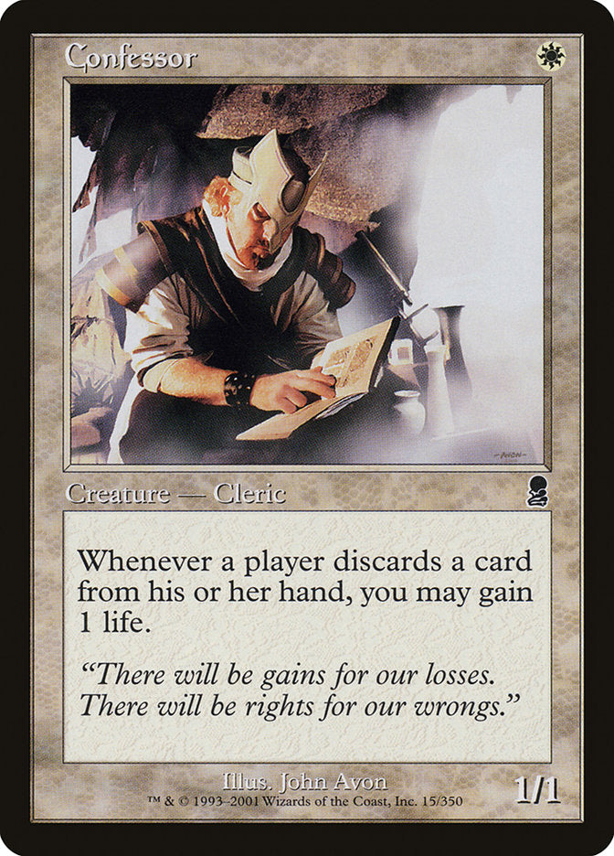 Confessor 15 (Odyssey)  - Foil | Good Games Adelaide SA
