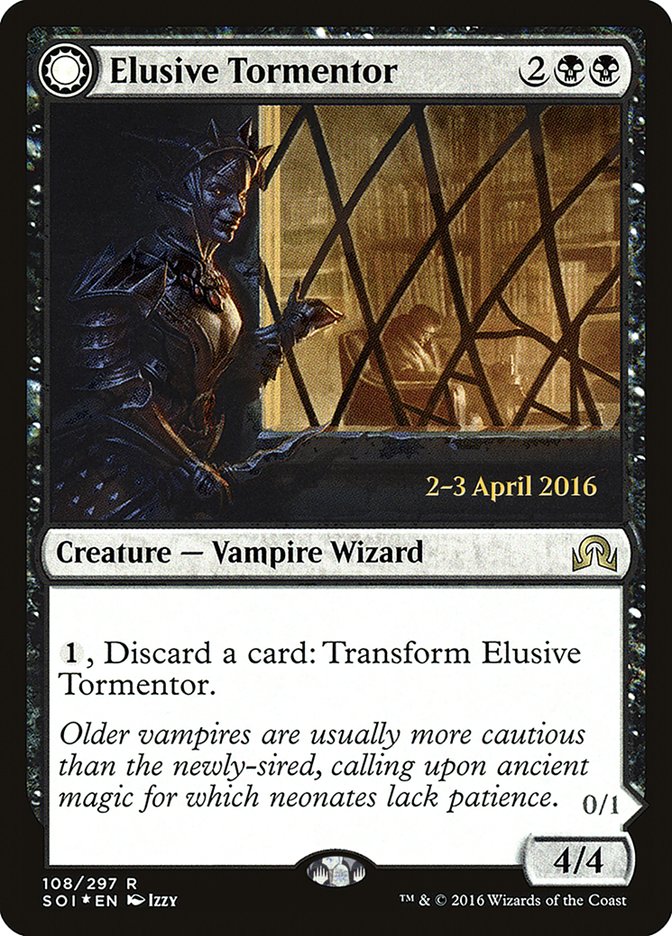 Elusive Tormentor [Shadows over Innistrad Promos] | Good Games Adelaide SA