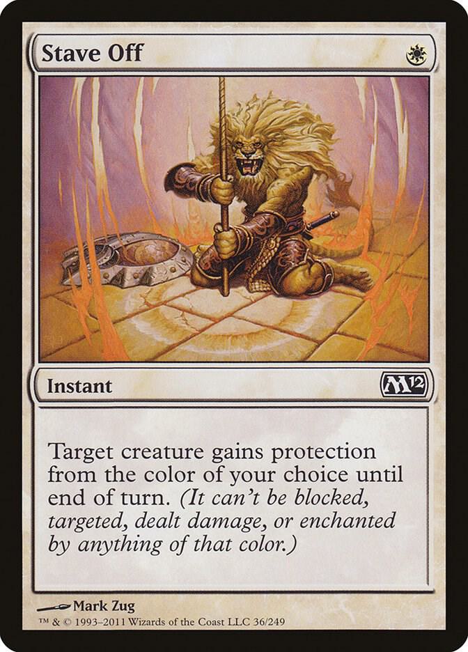 Stave Off 36 (Magic 2012 (M12))  - Foil | Good Games Adelaide SA