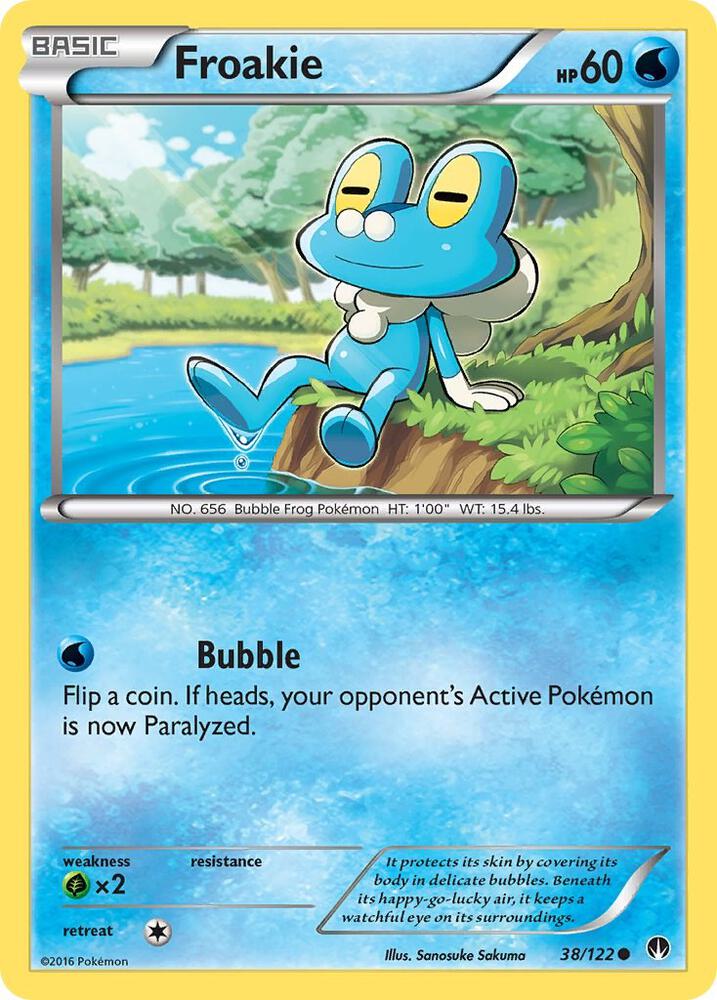Froakie 38/122 (XY - BREAKpoint)  | Good Games Adelaide SA