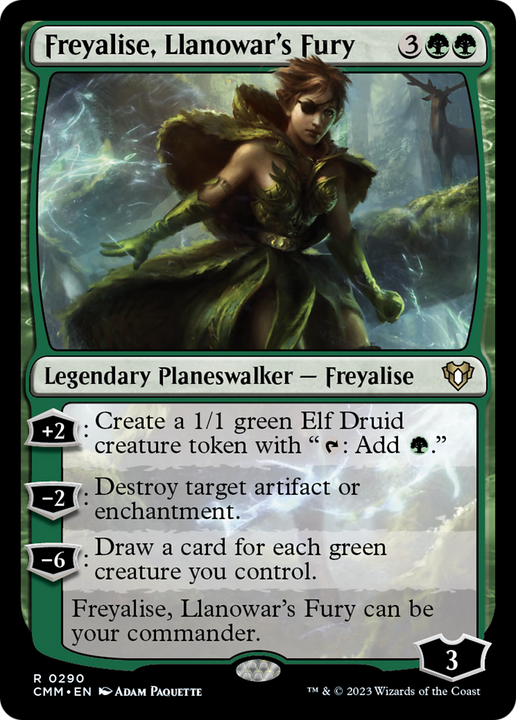 Freyalise, Llanowar's Fury [Commander Masters] | Good Games Adelaide SA