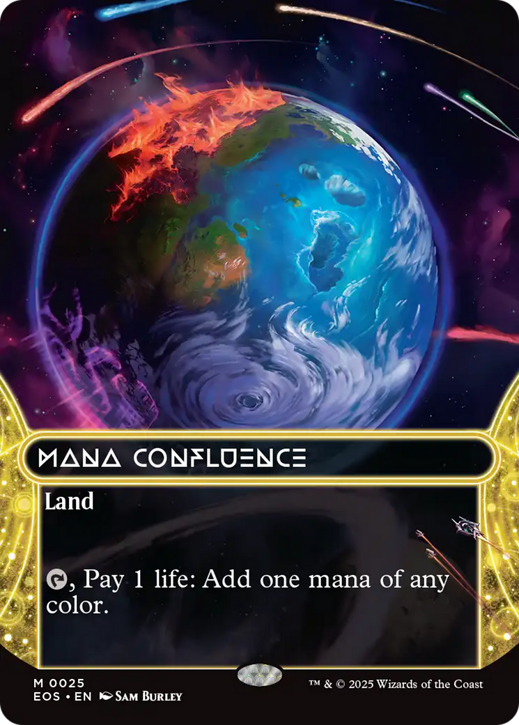Mana Confluence (0025) (Borderless) [Edge of Eternities: Stellar Sights] | Good Games Adelaide SA