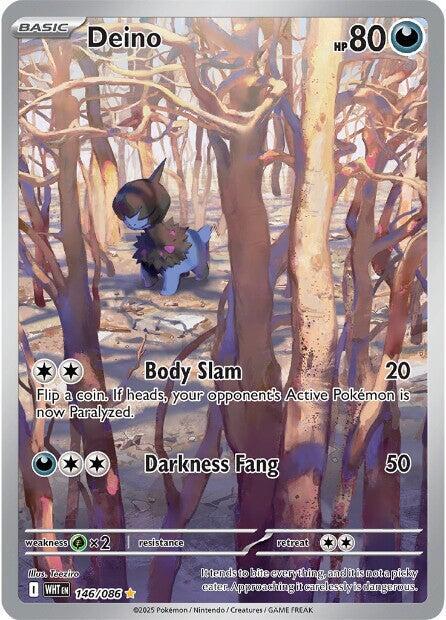Deino 146/086 146/086 (SV: White Flare)  - Holofoil | Good Games Adelaide SA