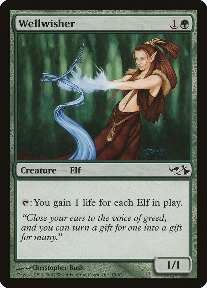 Wellwisher 15 (Duel Decks: Elves vs. Goblins)  | Good Games Adelaide SA
