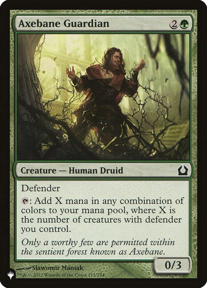 Axebane Guardian 115/274 (The List Reprints)  | Good Games Adelaide SA