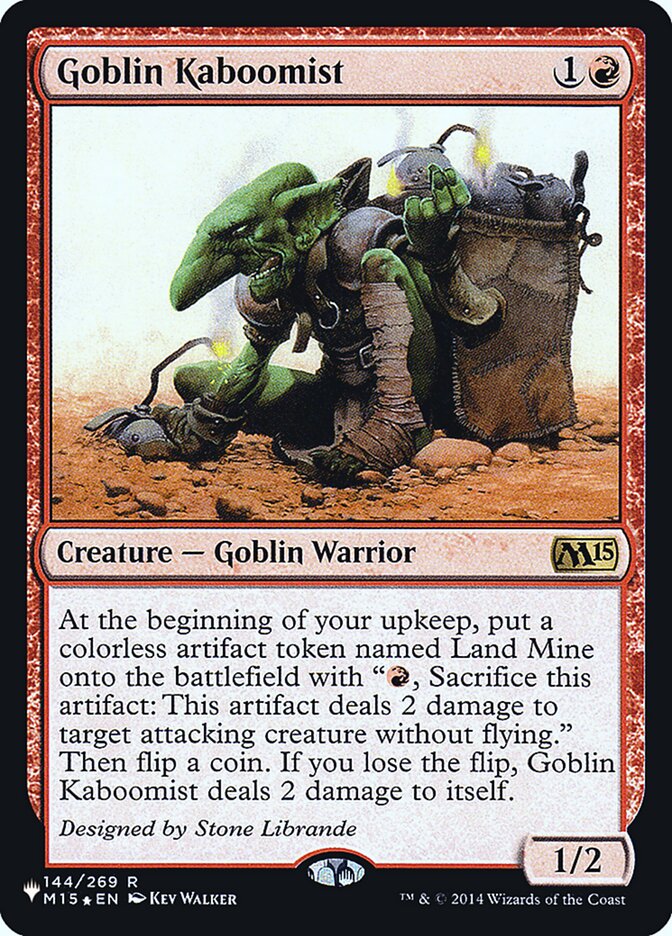 Goblin Kaboomist [Secret Lair: Heads I Win, Tails You Lose] | Good Games Adelaide SA