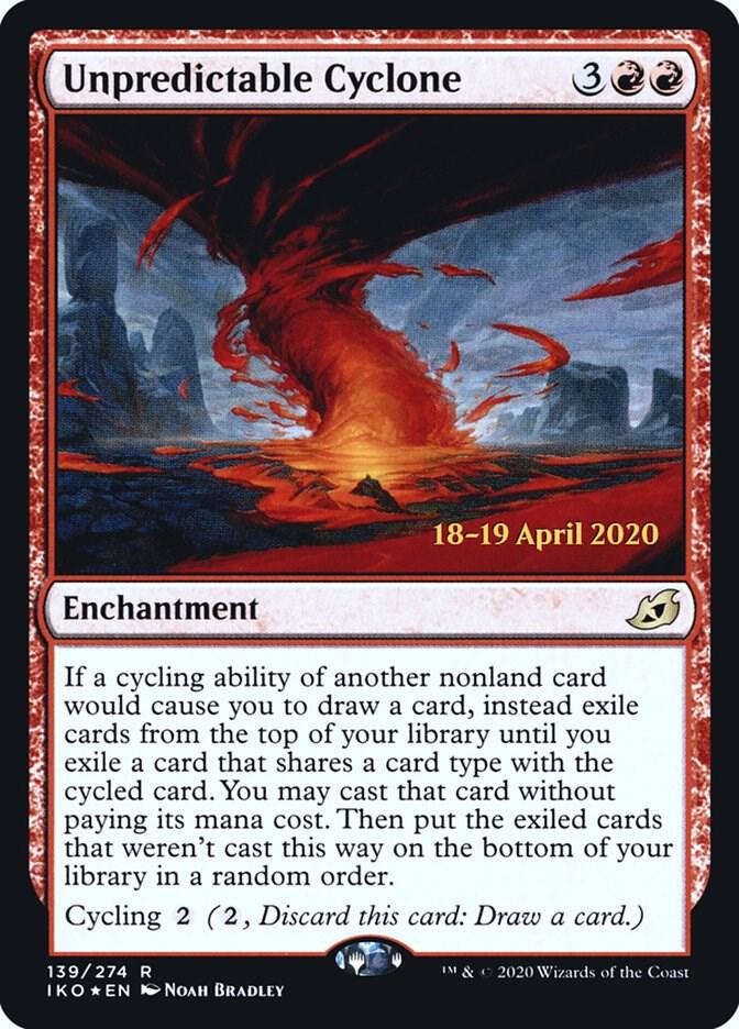 Unpredictable Cyclone 139 (Prerelease Cards)  - Foil | Good Games Adelaide SA