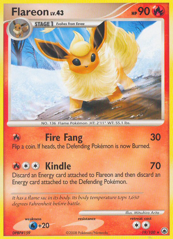 Flareon (19/100) [Diamond & Pearl: Majestic Dawn] | Good Games Adelaide SA