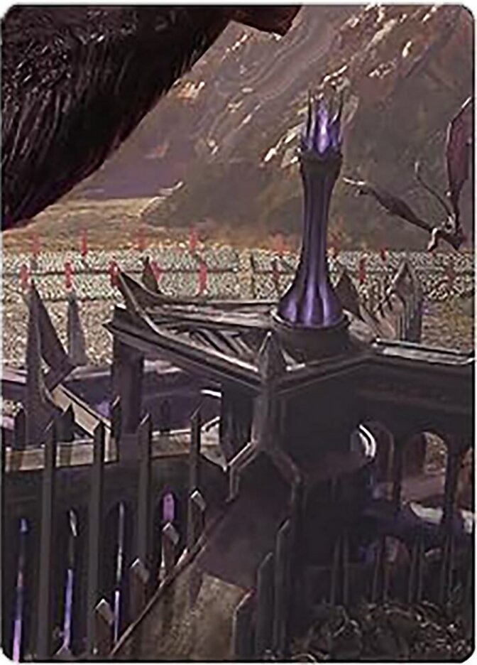 Minas Morgul, Dark Fortress // Minas Morgul, Dark Fortress 24 (Art Series: Universes Beyond: The Lord of the Rings: Tales of Middle-earth)  | Good Games Adelaide SA